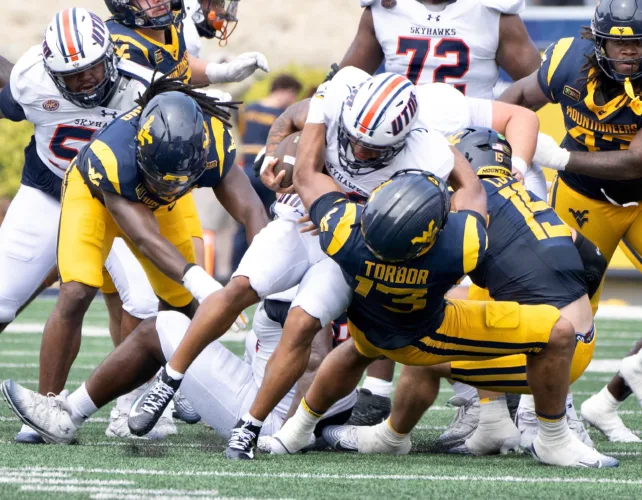 WVU defense faces Virginia’s veteran O-line